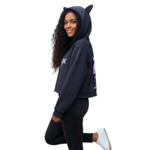 Huntrix crop top hoodie