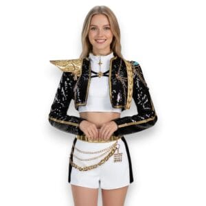 KPop Demon Hunters Rumi Golden Costume for Adults